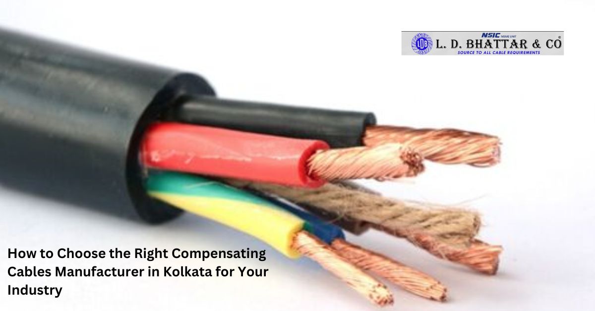 How to Choose the Right Compensating Cables Manufacturer in Kolkata for Your Industry