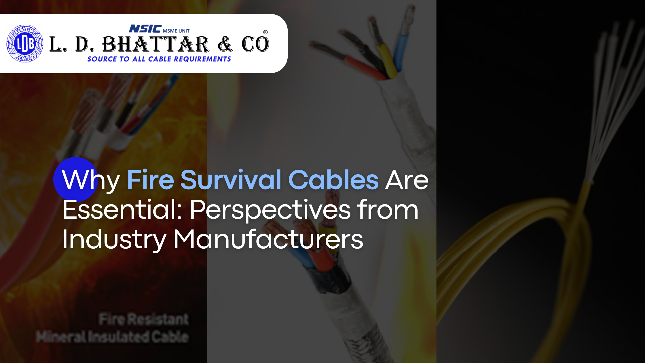 Why Fire Survival Cables Are Essential: Perspectives from Industry Manufacturers