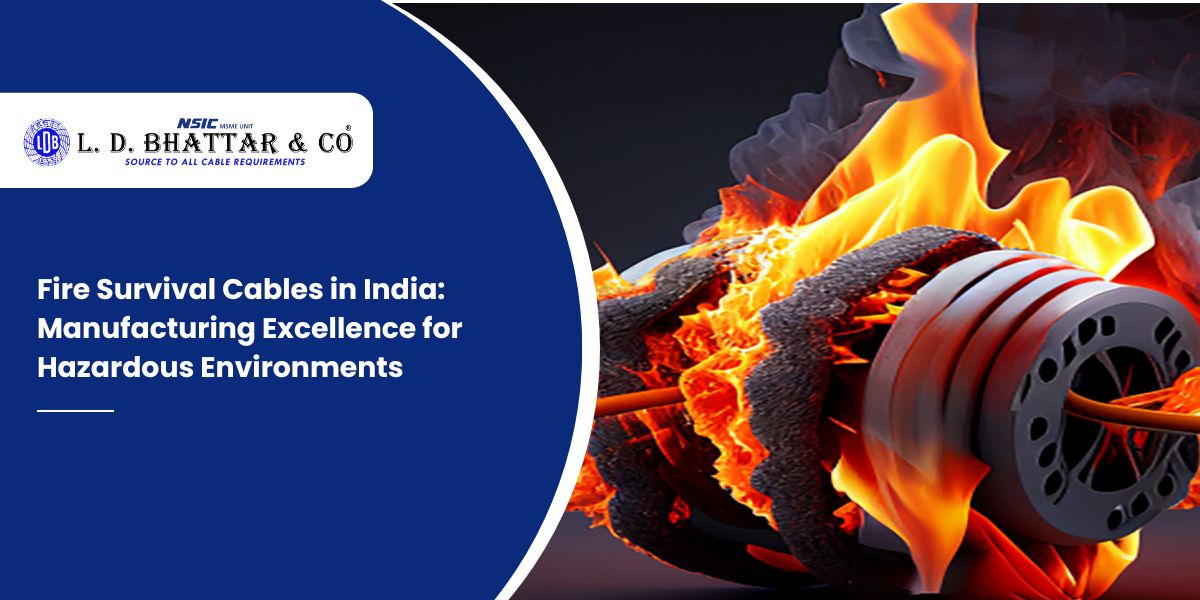 Fire Survival Cables in India Manufacturing Excellence for Hazardous Environments